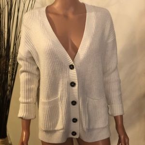 F21 warm knitted Grandpa Cardigan